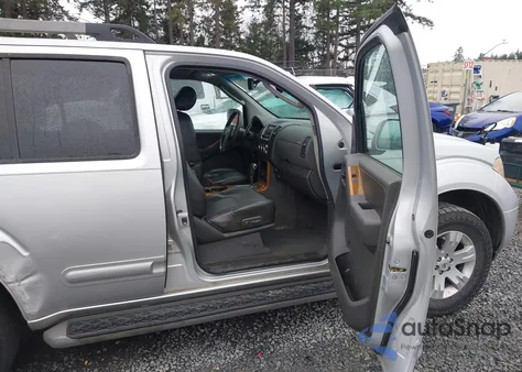 2007 Nissan Pathfinder Le z USA, uszkodzony, nr VIN 5N1AR18W07C640979